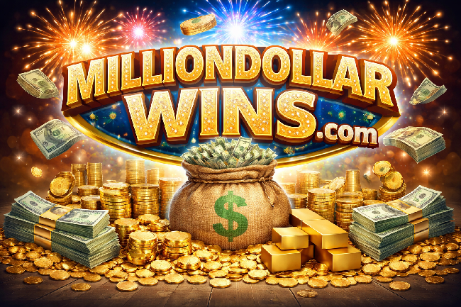 Online penny auction platform with monthly cash prize